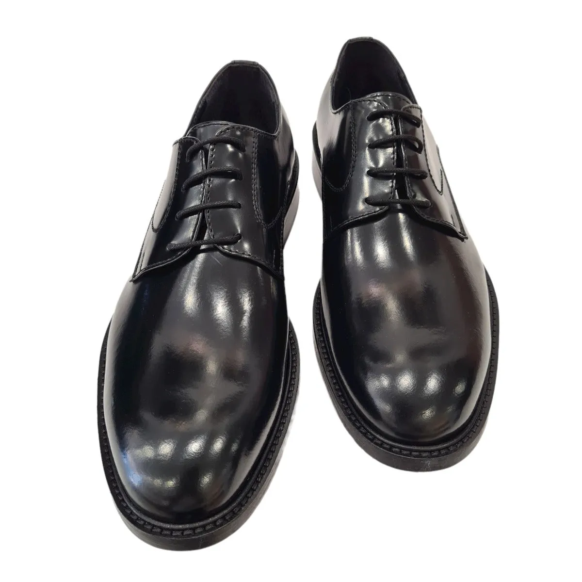 Les Poemes Uomo scarpa elegante Black art.30