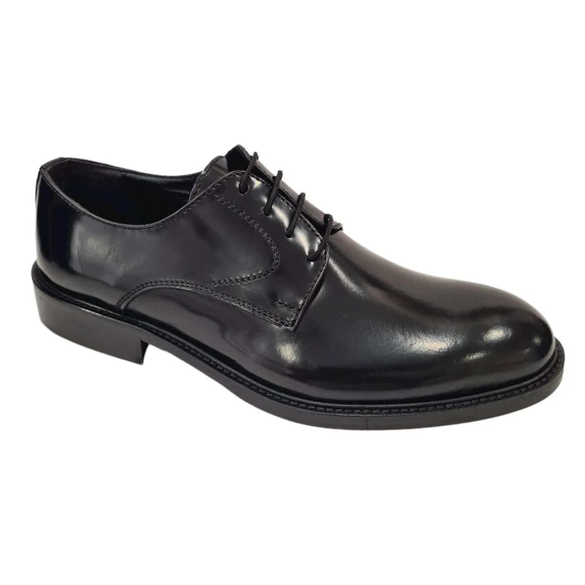 Les Poemes Uomo scarpa elegante Black art.30