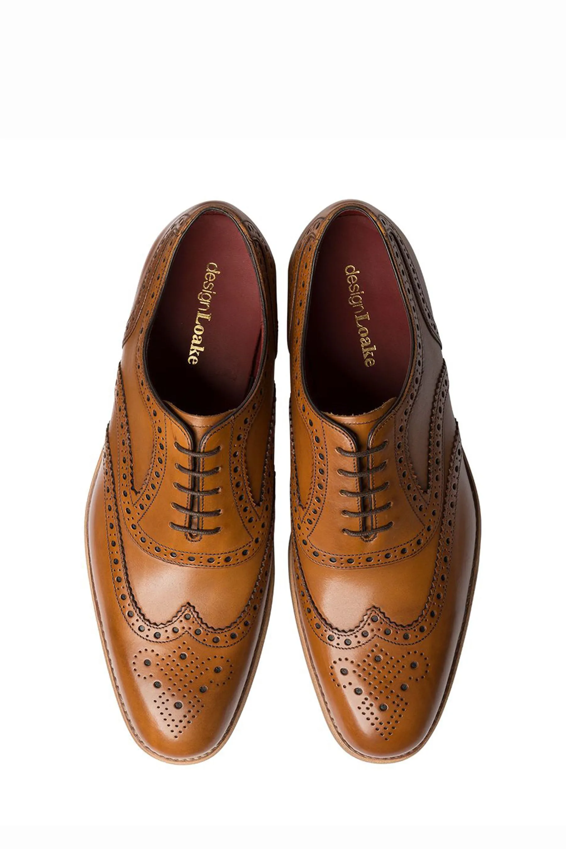 Loake scarpe brogue in pelle di vitello Kerridge    