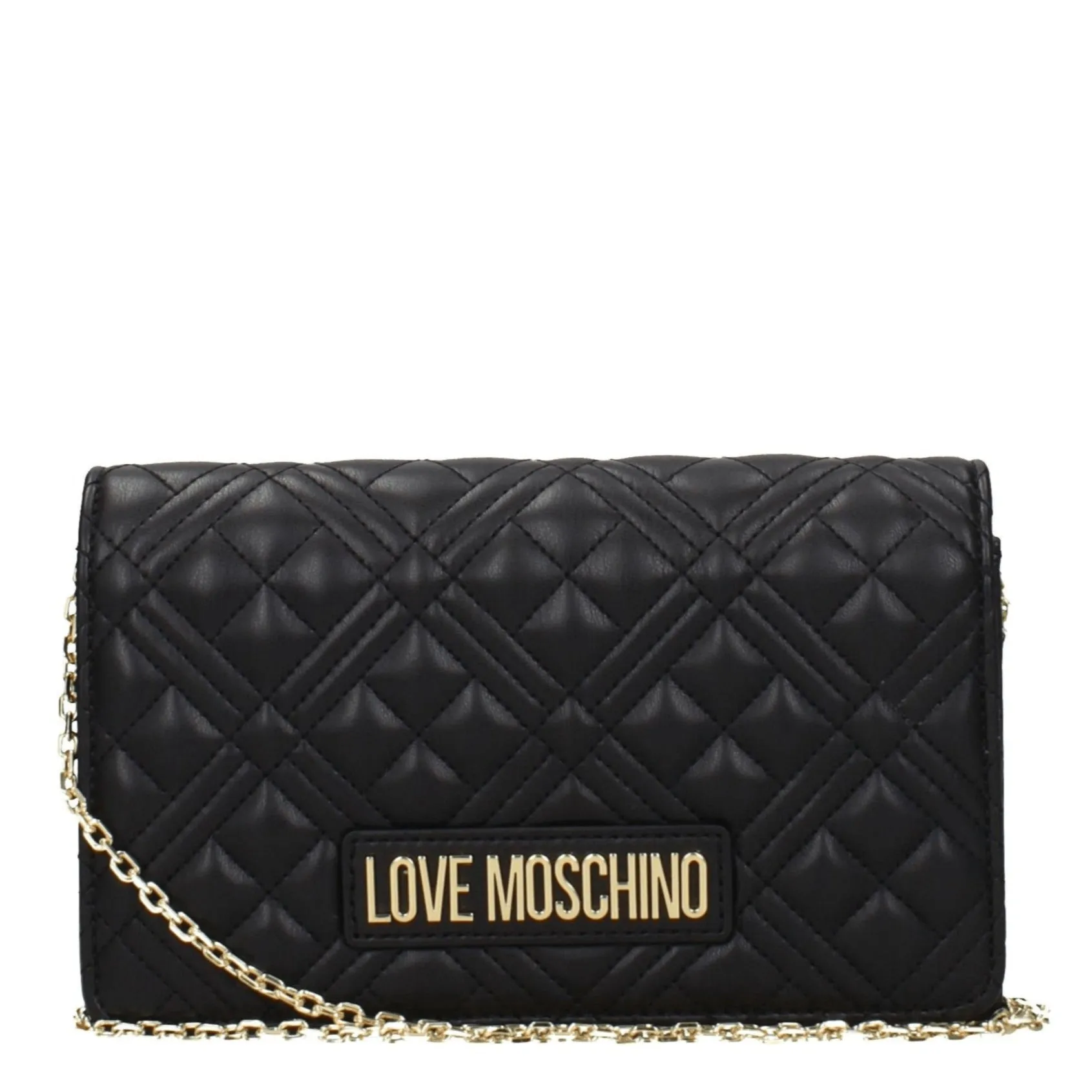 Love Moschino Pochette Donna Poliuretano Nero