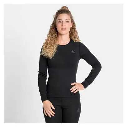 Maglia manica lunga Odlo Active Warm Eco Black Donna
