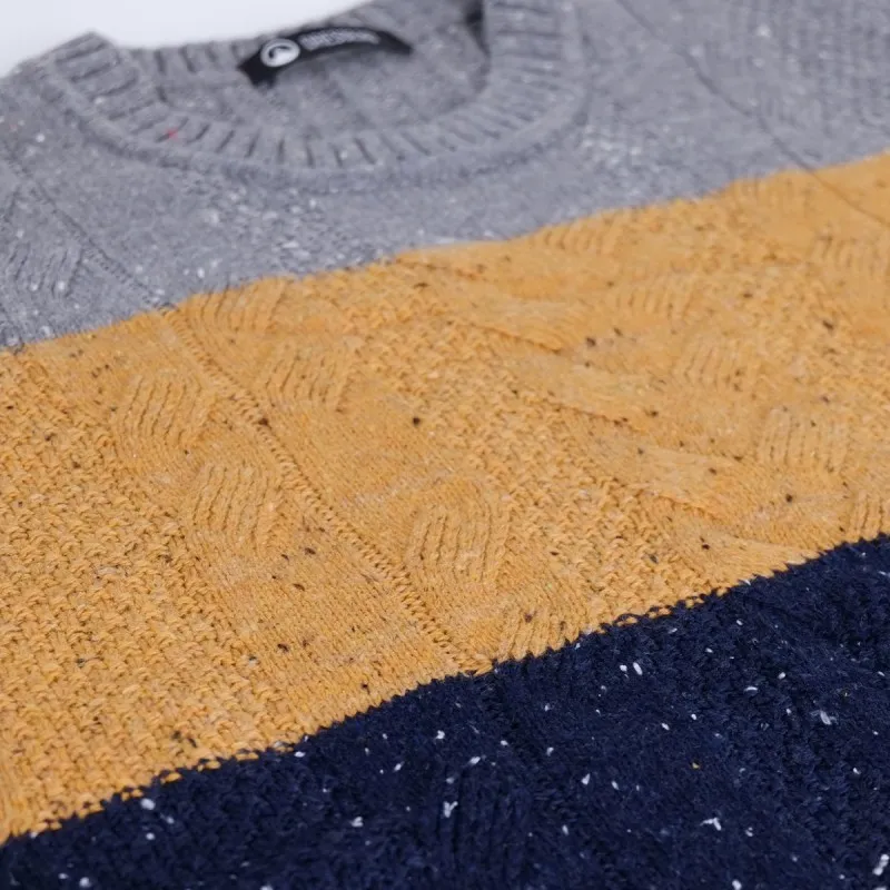 Maglia Uomo Girocollo invernale Maglione fantasia Dresserd