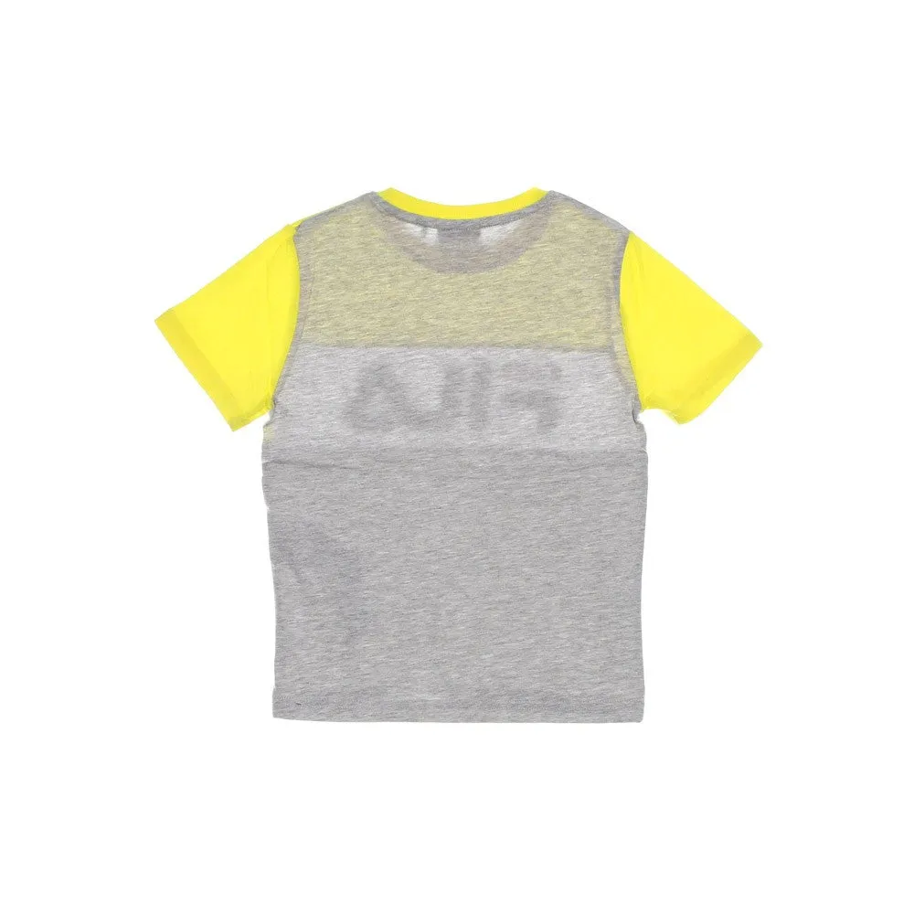 Maglietta Bambino College Station Tee Light Grey Melange/buttercup/bright White