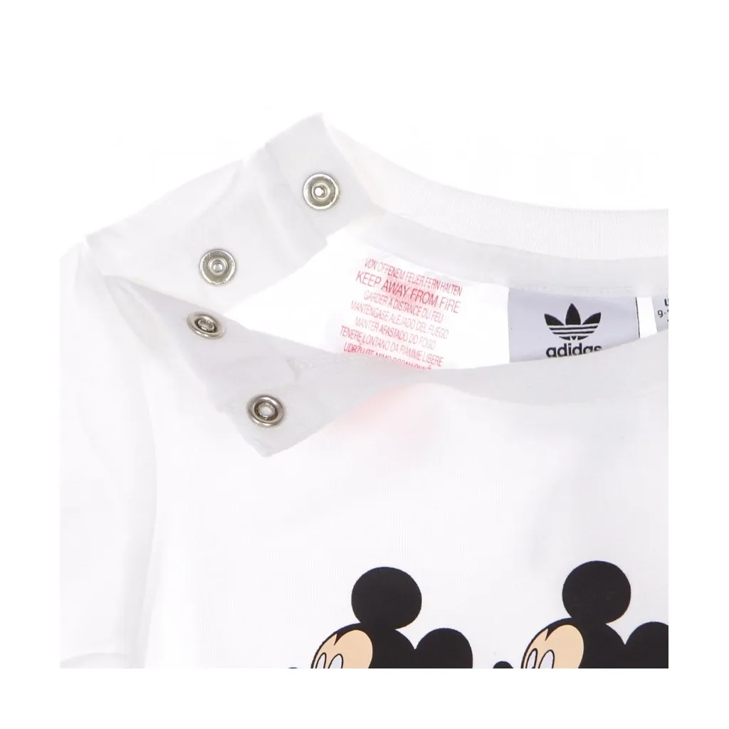 maglietta bambino mickey and friends tee x disney WHITE
