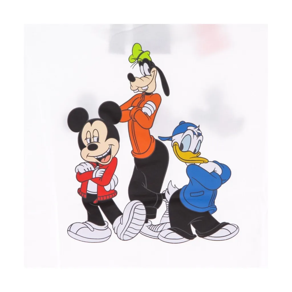 maglietta bambino mickey and friends tee x disney WHITE