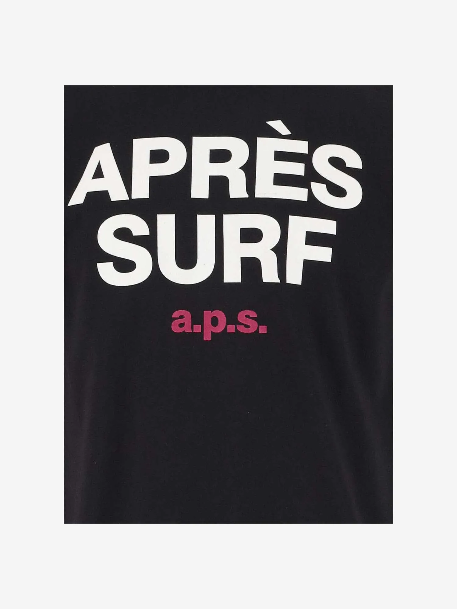 Maglietta di cotone del surf APRES con logo