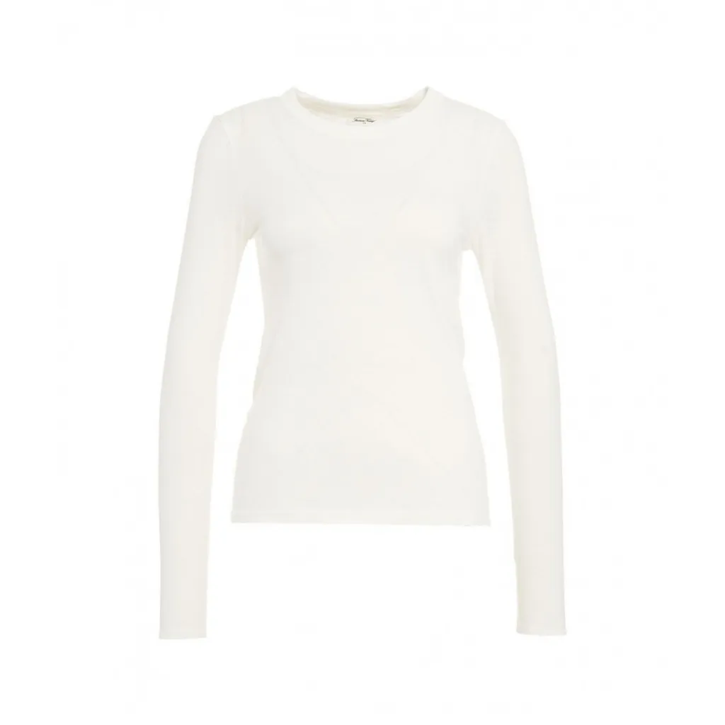 Maglietta in cotone bianco