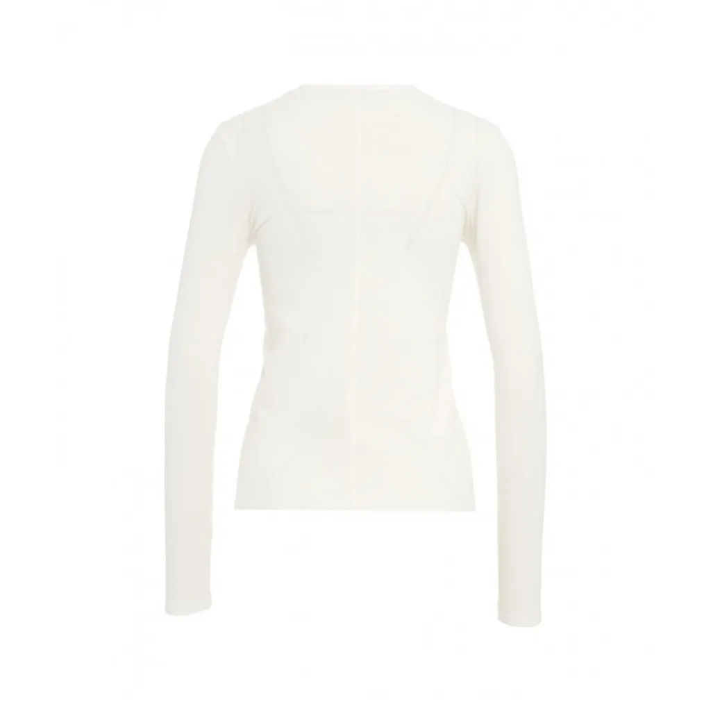 Maglietta in cotone bianco