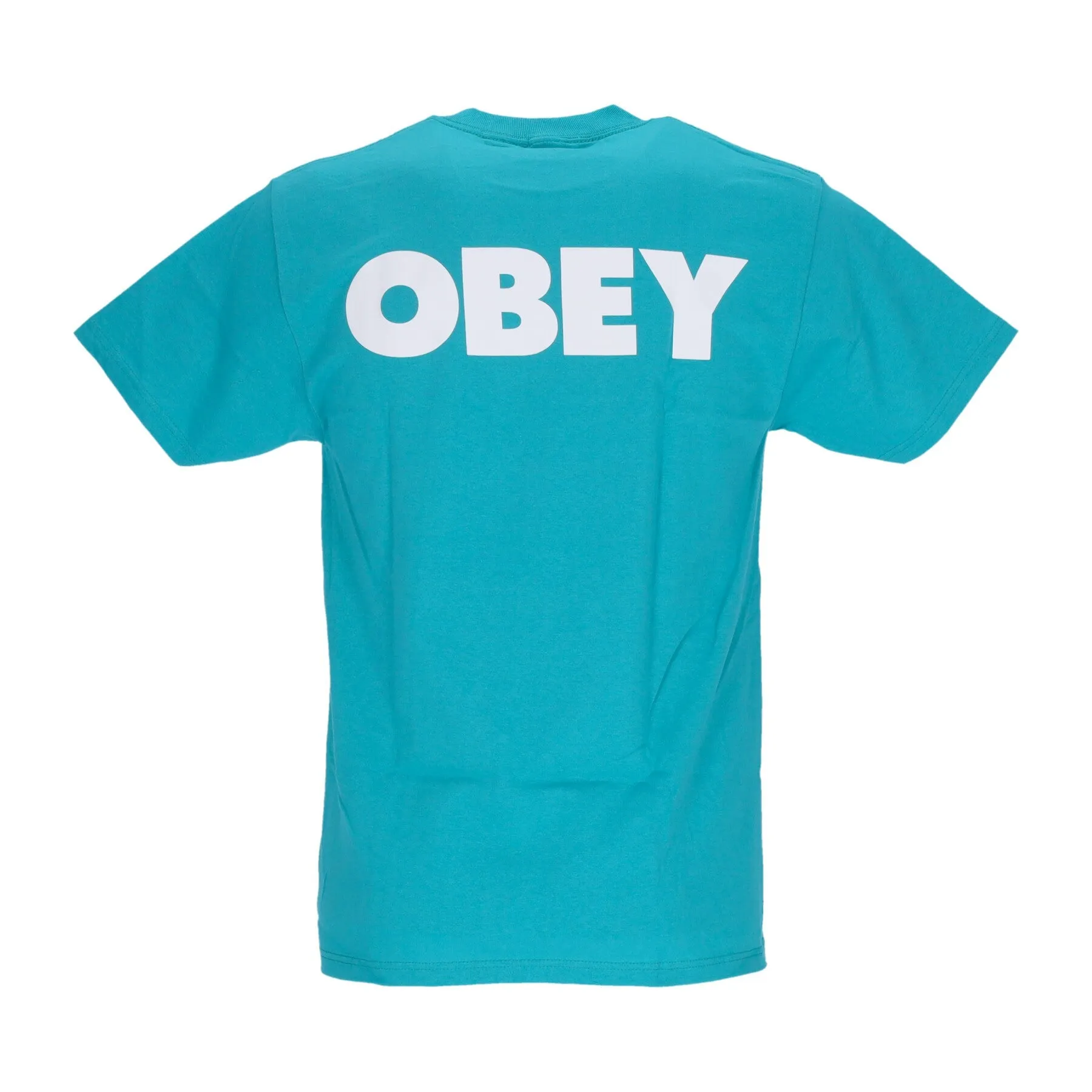 Maglietta Uomo Obey 2 Classic Tee Teal