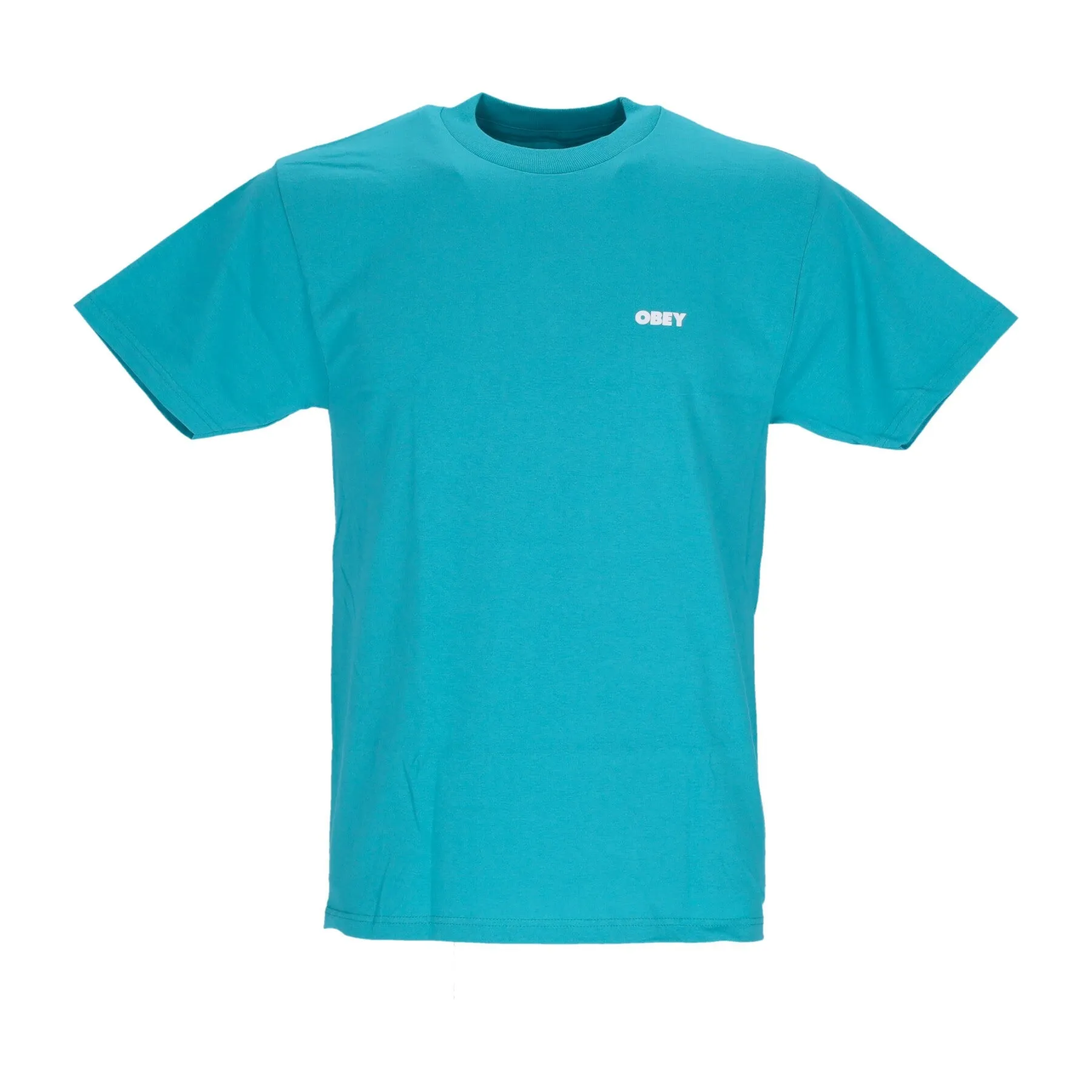 Maglietta Uomo Obey 2 Classic Tee Teal