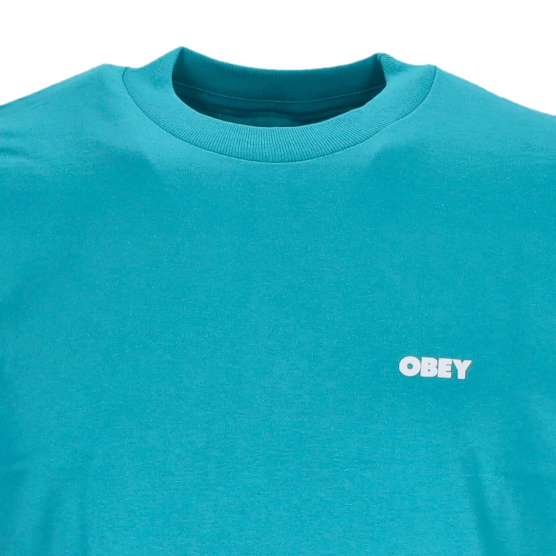Maglietta Uomo Obey 2 Classic Tee Teal