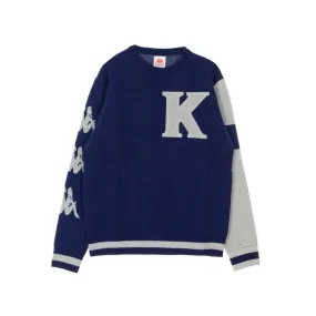MAGLIONE AUTHENTIC BOLMIO BLUE MD/GREY LT