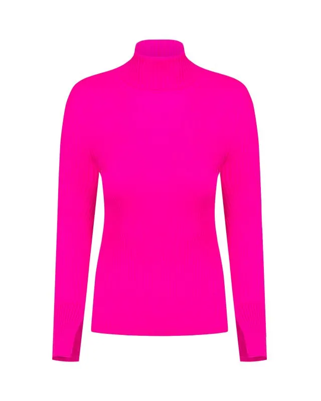 Maglione con collo alto di lana MRZ