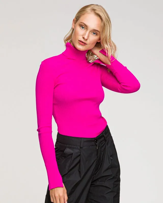 Maglione con collo alto di lana MRZ