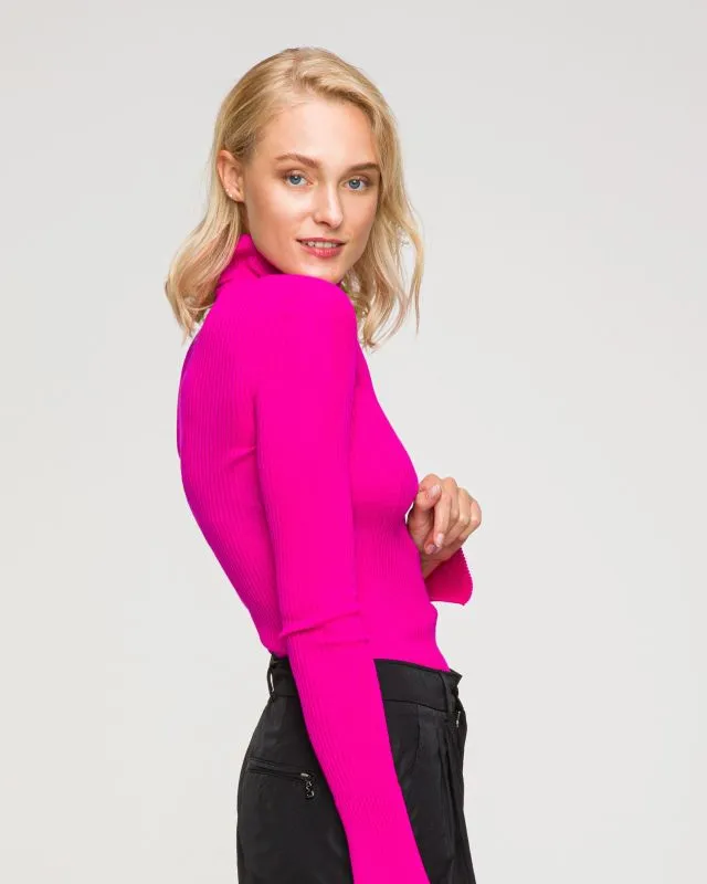 Maglione con collo alto di lana MRZ