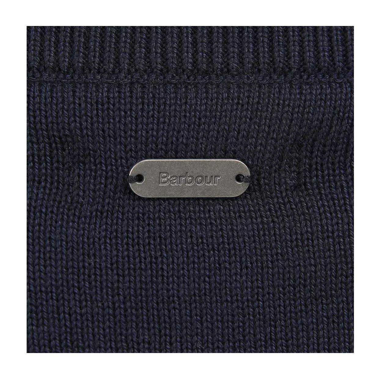 Maglione Donna Barbour Hampton Knitted Blu Navy