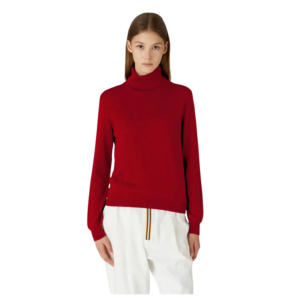 Maglione Donna K-Way Susie Merino Bordeaux