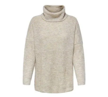 Maglione Donna Pullover Mirna High Neck Knitted