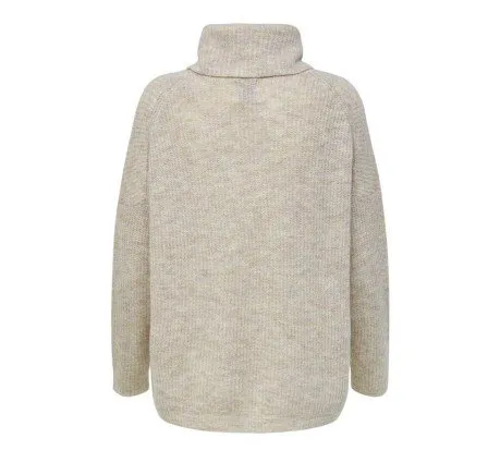 Maglione Donna Pullover Mirna High Neck Knitted