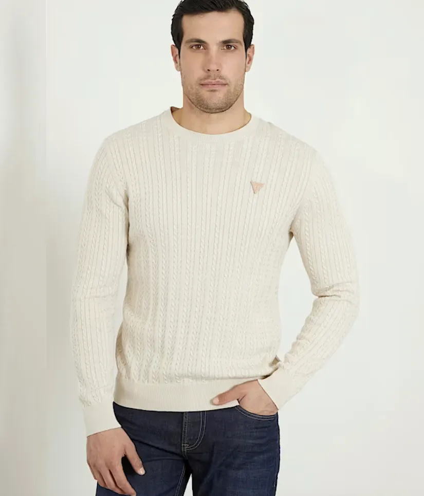Maglione Guess uomo a trecce M4GR14Z3DS1-G1I6