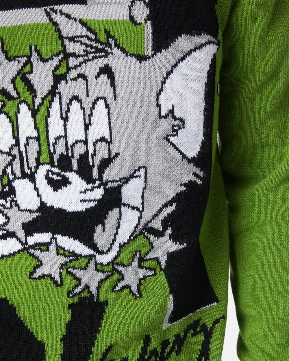 Maglione in lana con cartoon