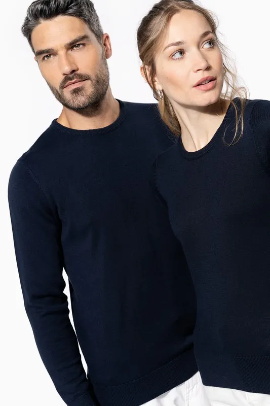 MAGLIONE SCOLLO TONDO MANICA LUNGA DA UOMO