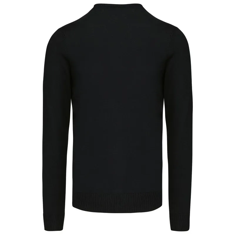 MAGLIONE SCOLLO TONDO MANICA LUNGA DA UOMO