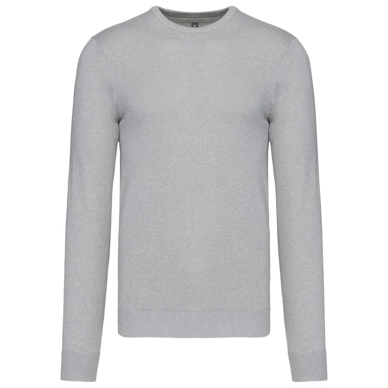 MAGLIONE SCOLLO TONDO MANICA LUNGA DA UOMO