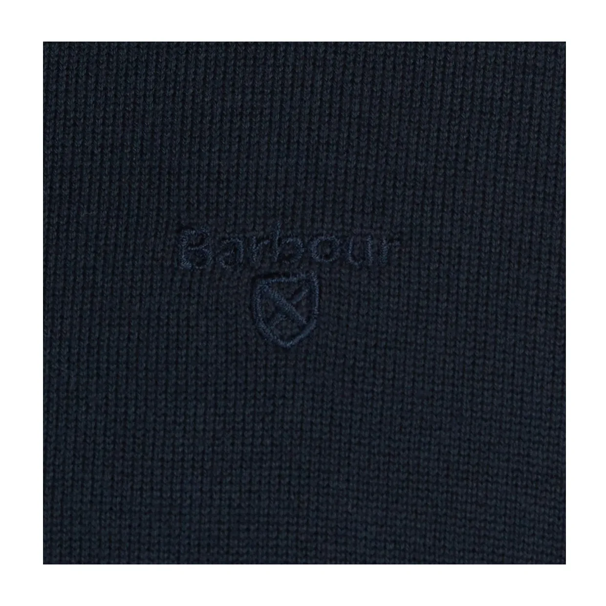 Maglione Uomo Barbour Cotone Pima Blu Navy