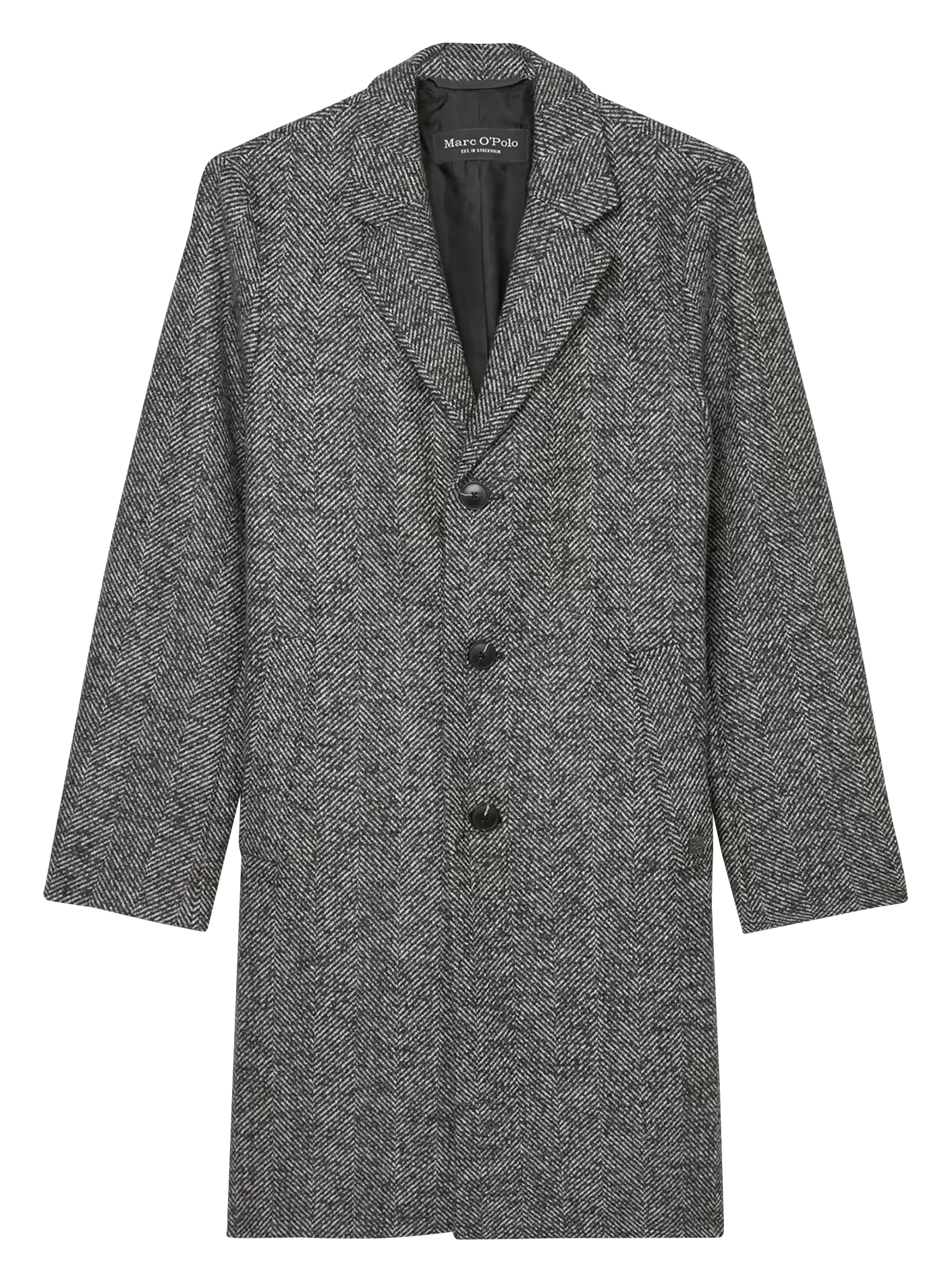  MARC O'POLO   Cappotto a revers | Nero