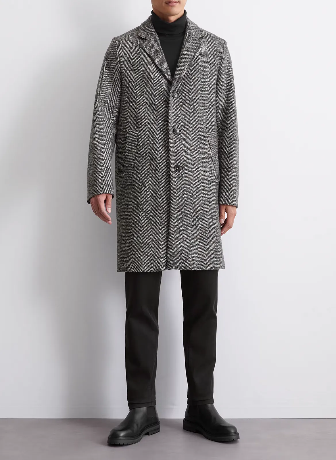  MARC O'POLO   Cappotto a revers | Nero