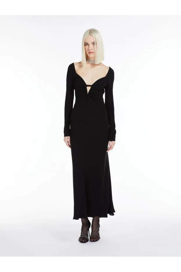 Max Mara Boero Abito Lungo In Cady