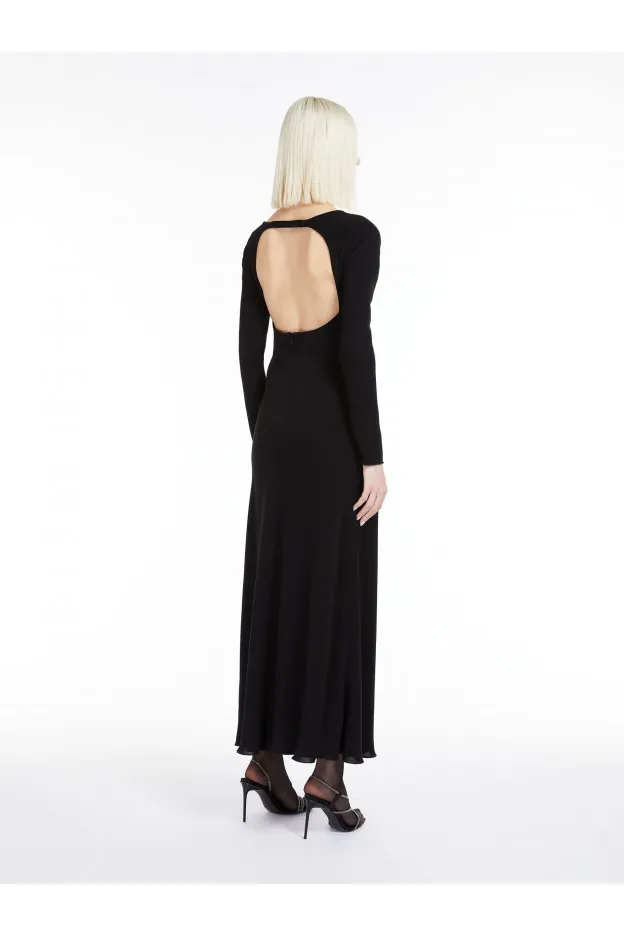 Max Mara Boero Abito Lungo In Cady