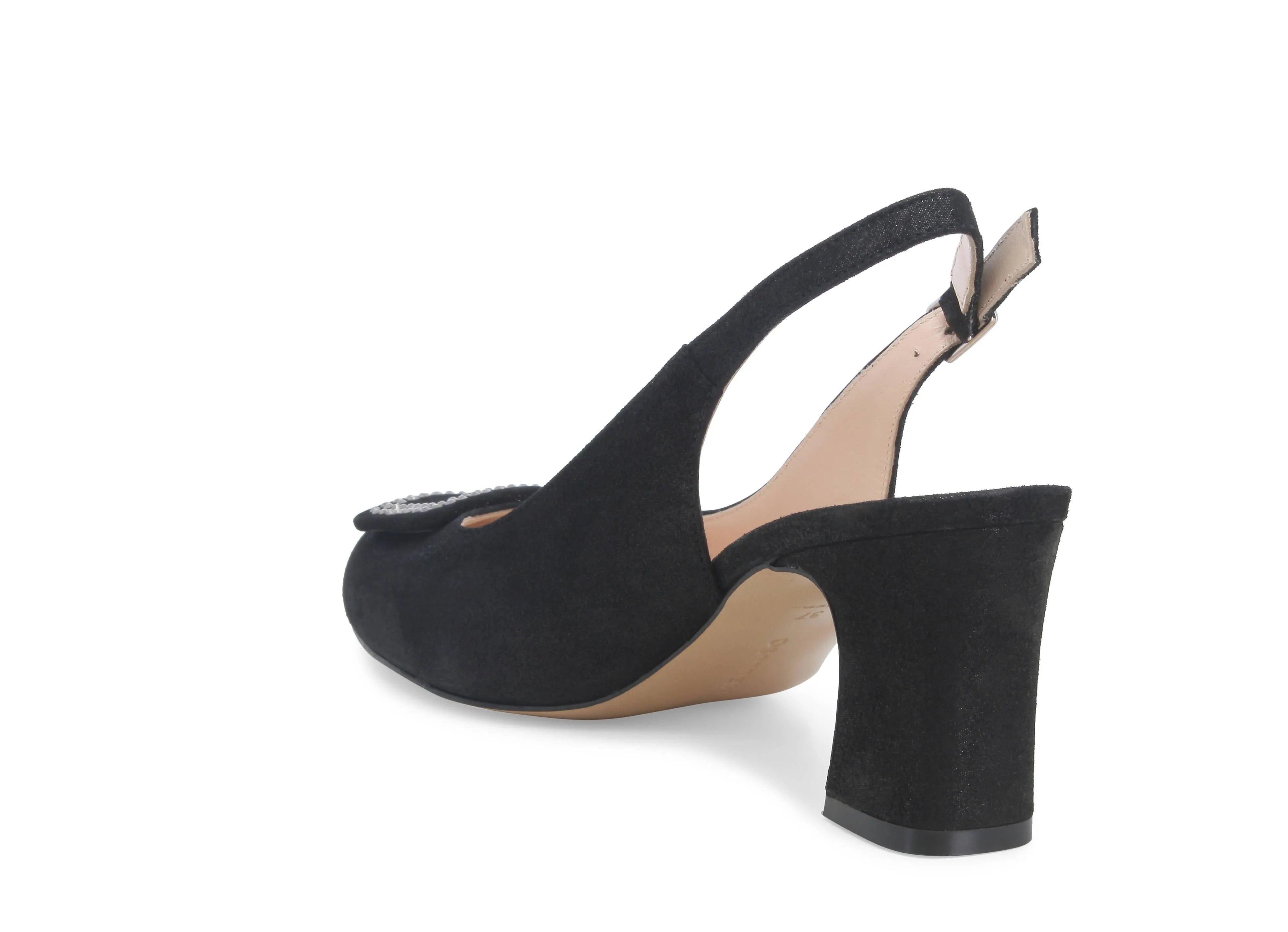 Melluso Décolleté Comodo Elegante Cerimonia Slingback in Pelle