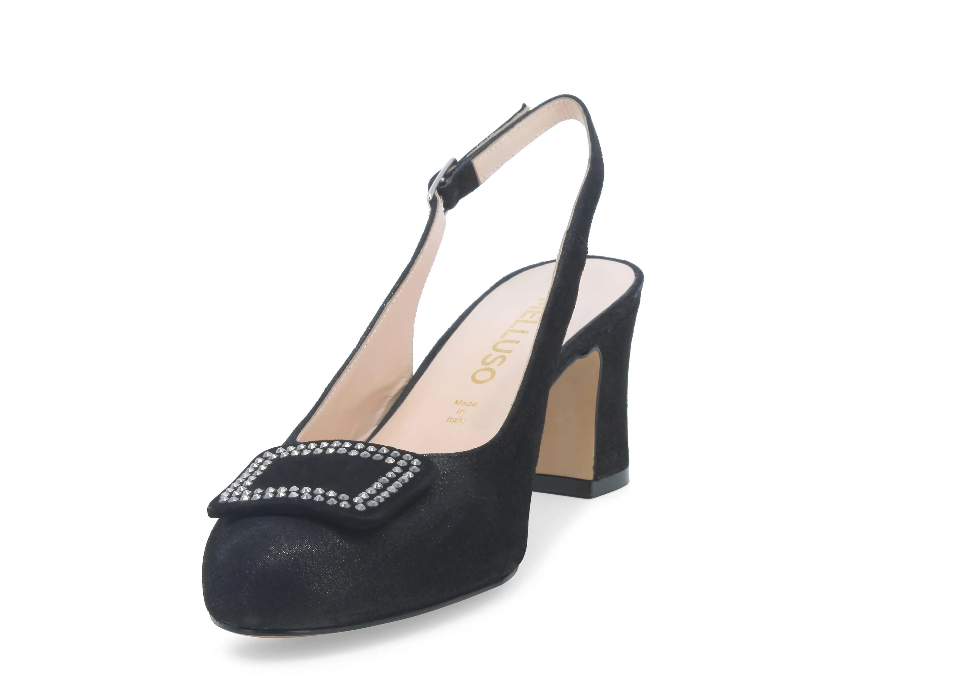 Melluso Décolleté Comodo Elegante Cerimonia Slingback in Pelle
