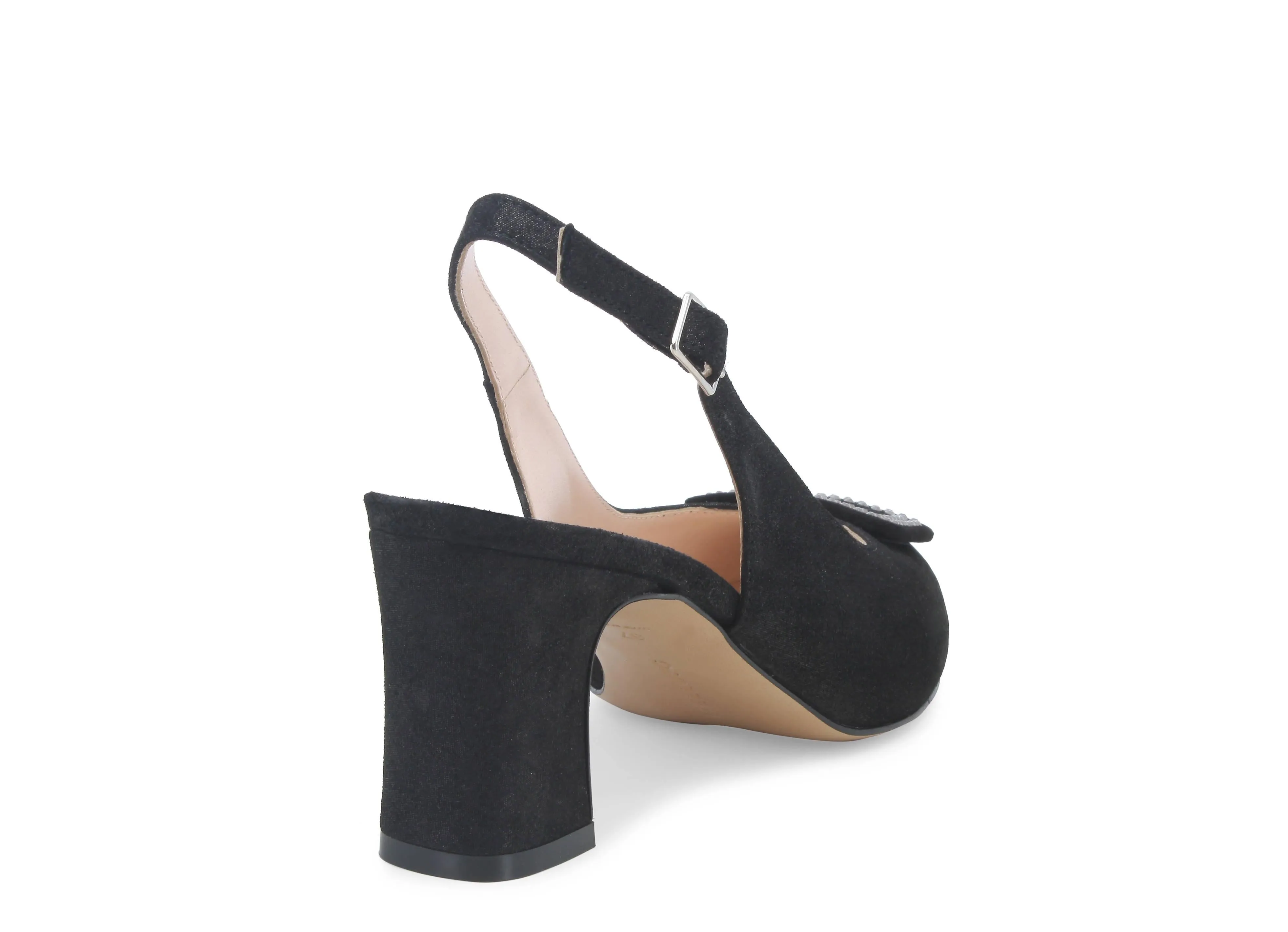 Melluso Décolleté Comodo Elegante Cerimonia Slingback in Pelle