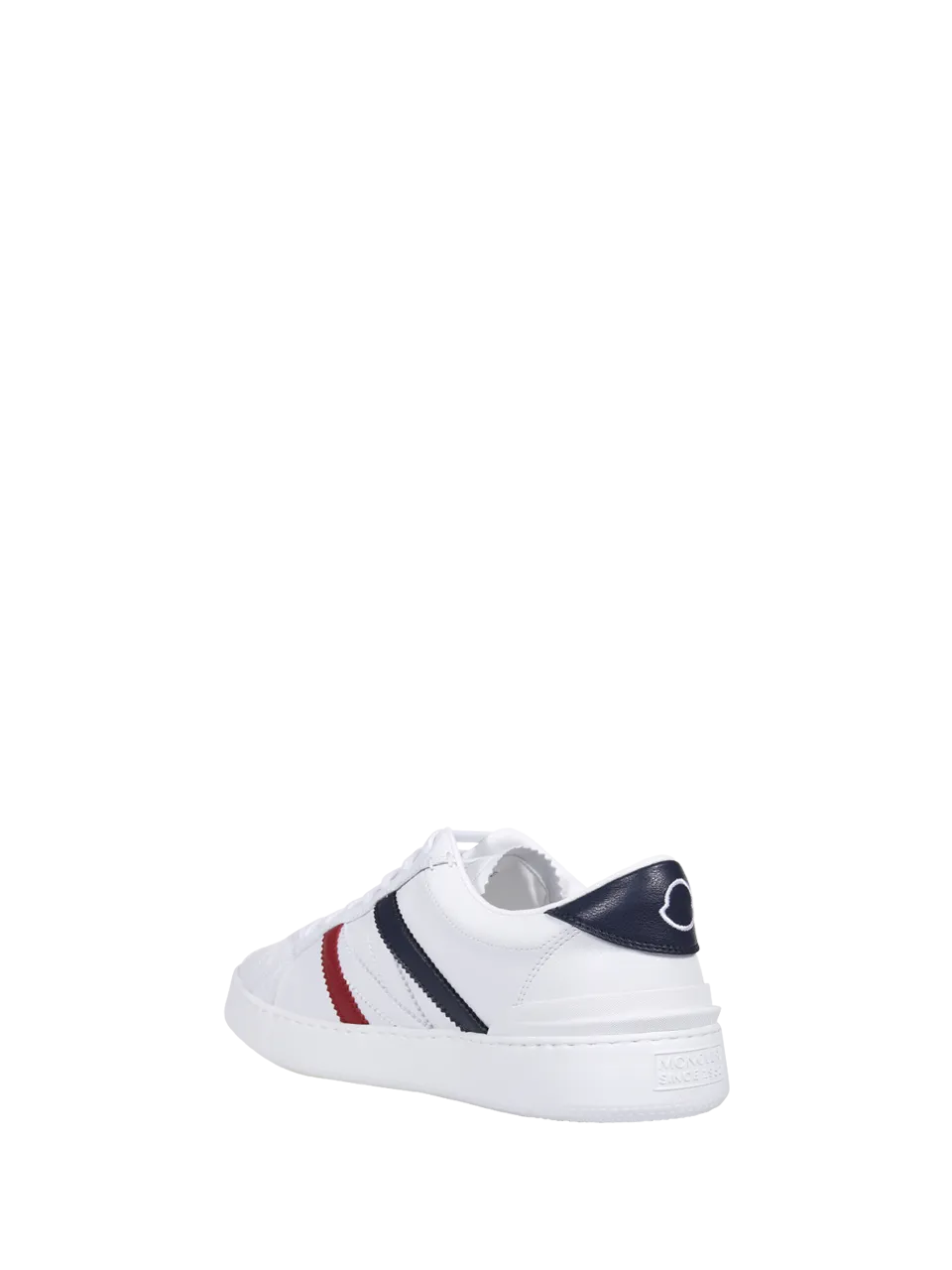 MEN MONCLER WHITE RUBBER MONACO M LOW TOP SNEAKER