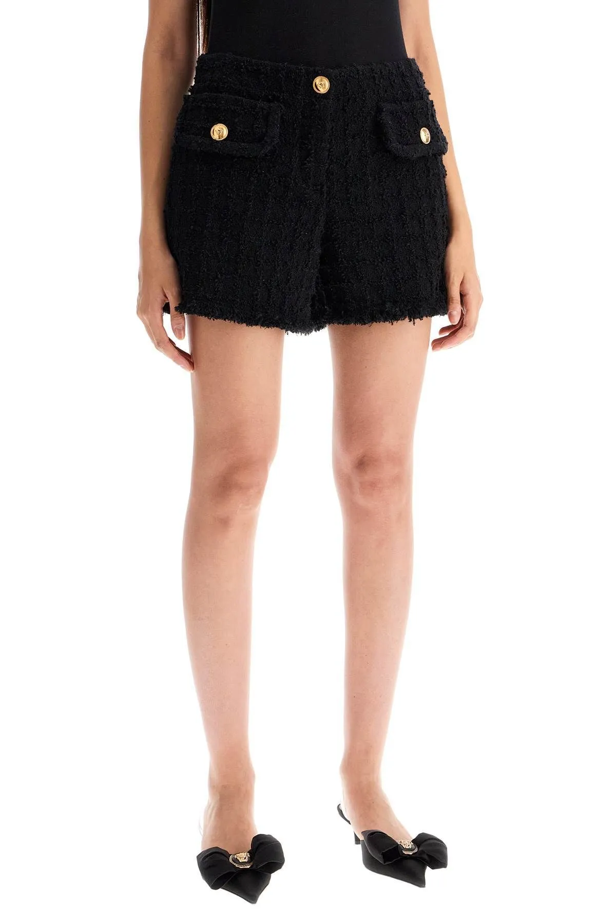 Mini shorts in tweed Heritage