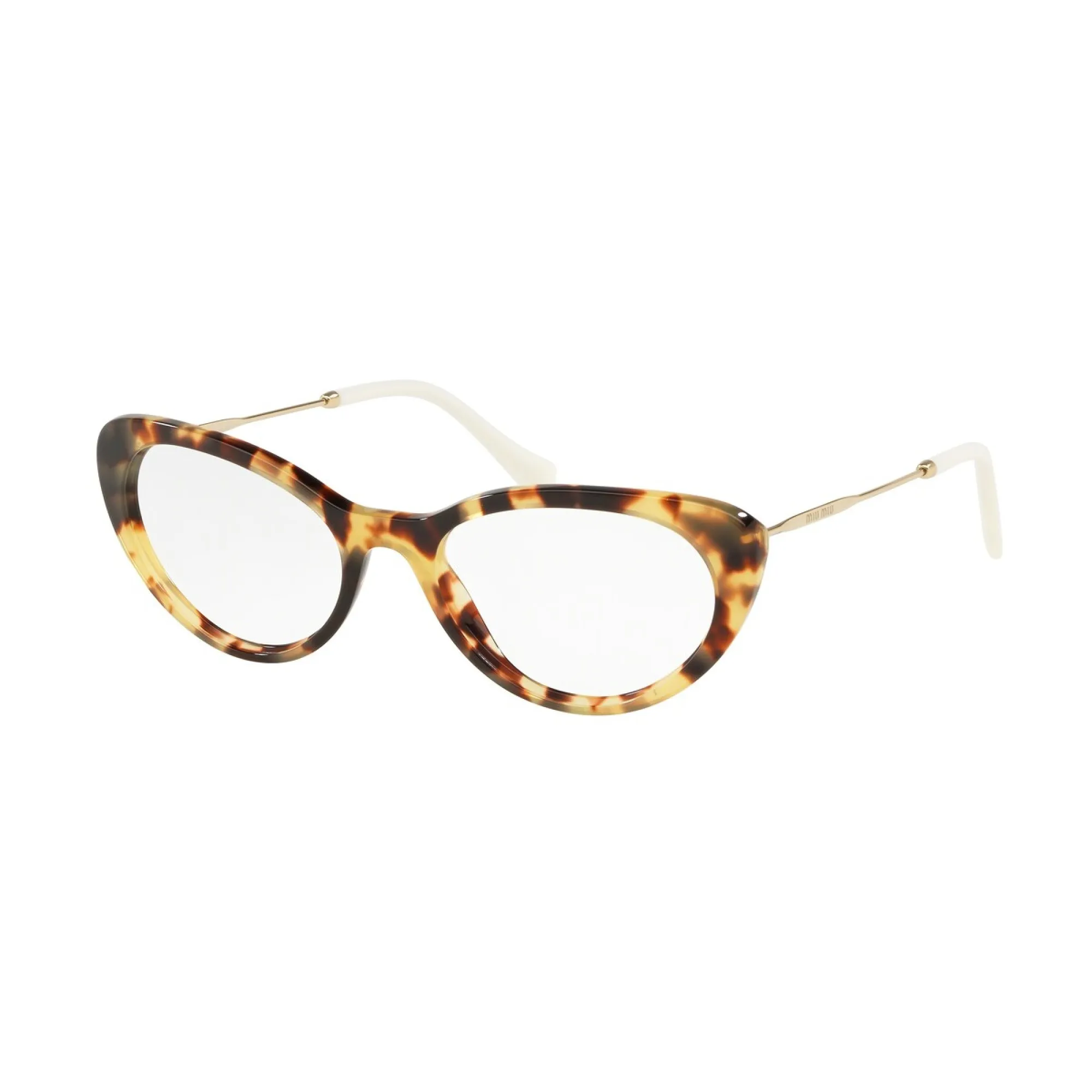   Miu Miu 0MU 05RV Core Collection 7S01O1 Havana Chiaro | Occhiale Da Vista Donna 