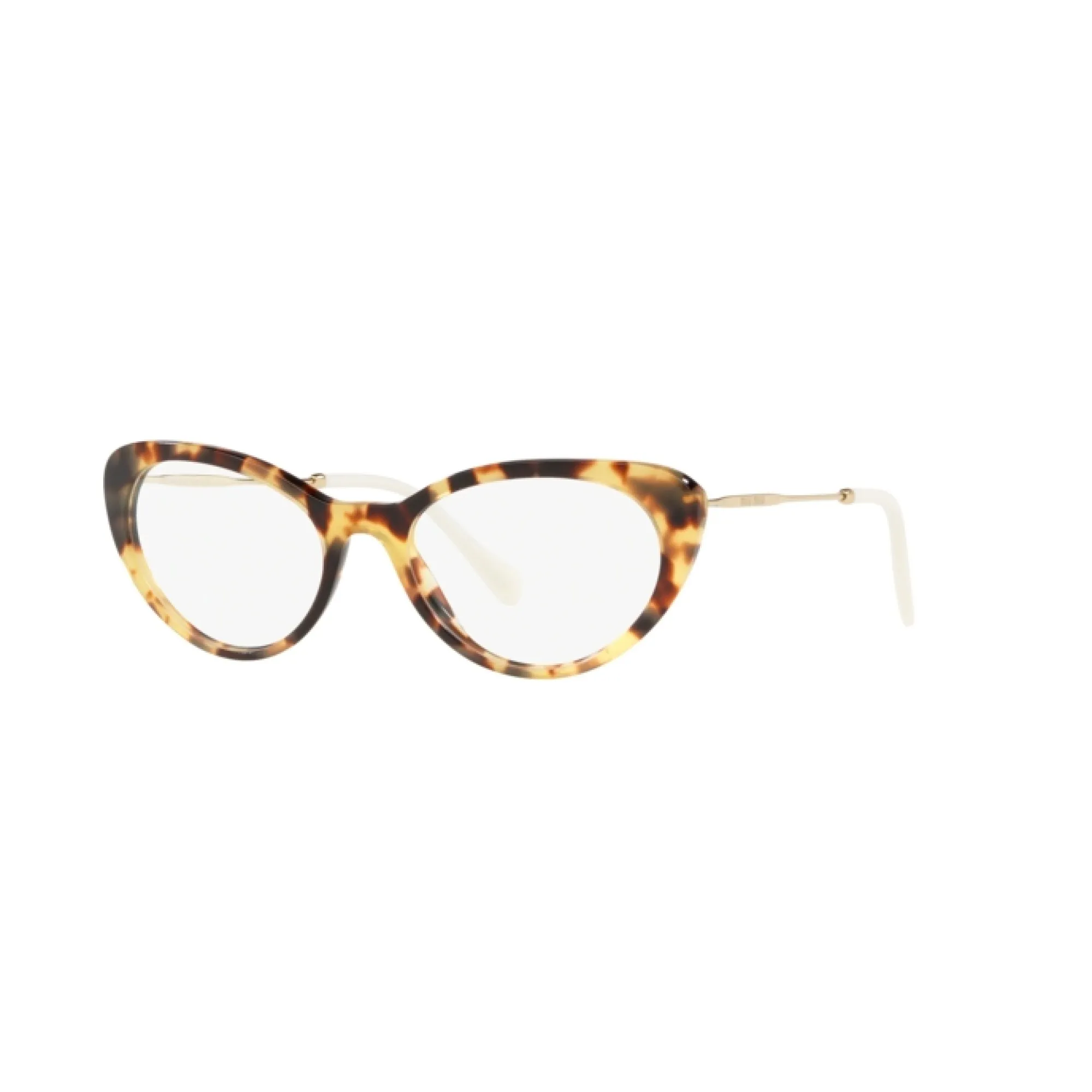   Miu Miu 0MU 05RV Core Collection 7S01O1 Havana Chiaro | Occhiale Da Vista Donna 