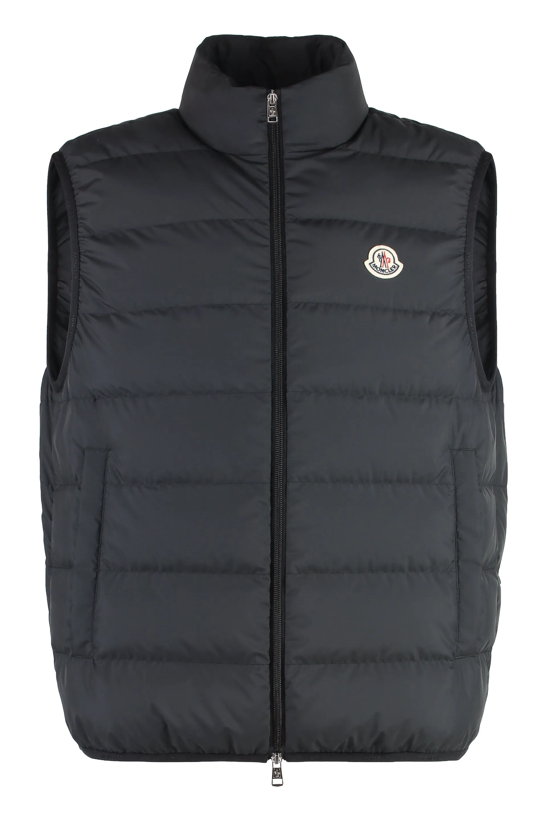 Moncler Gilet imbottito Contrin con chiusura a zip