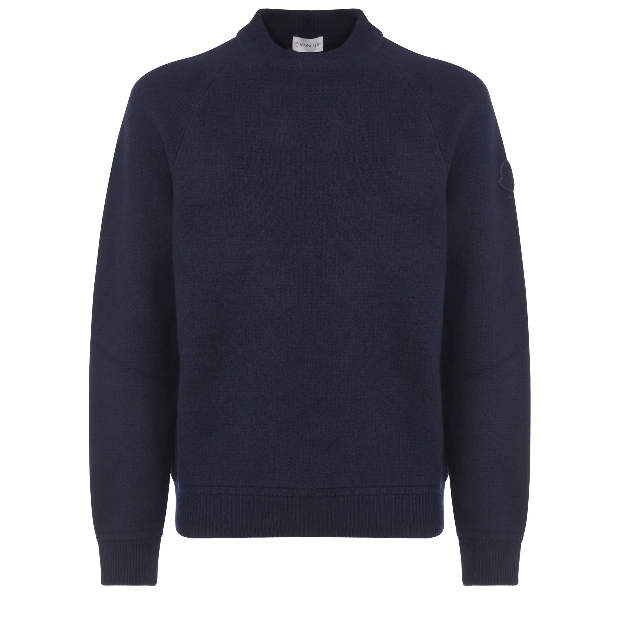 MONCLER  Maglia in lana blu