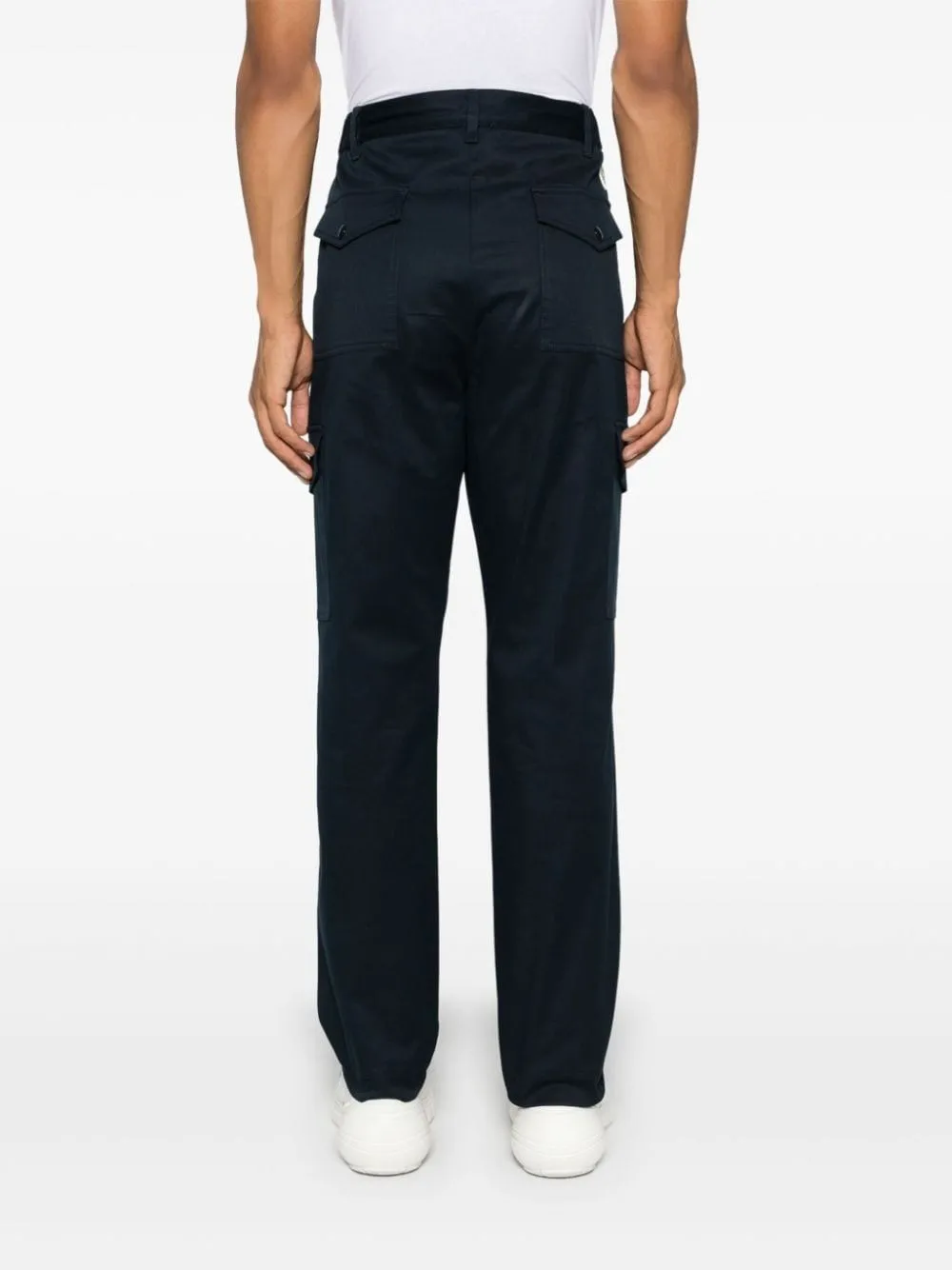Moncler-Pantaloni con applicazione