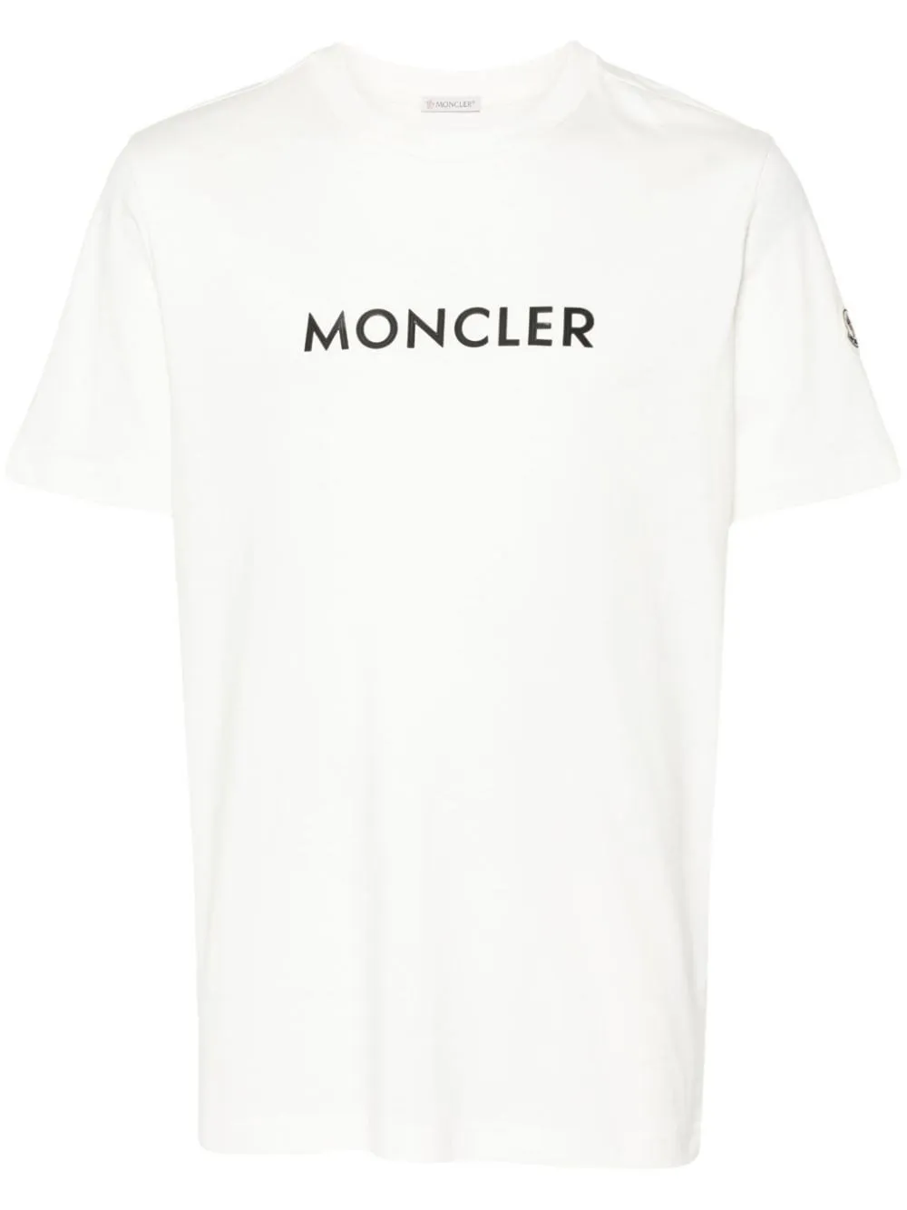 Moncler-T-shirt con stampa