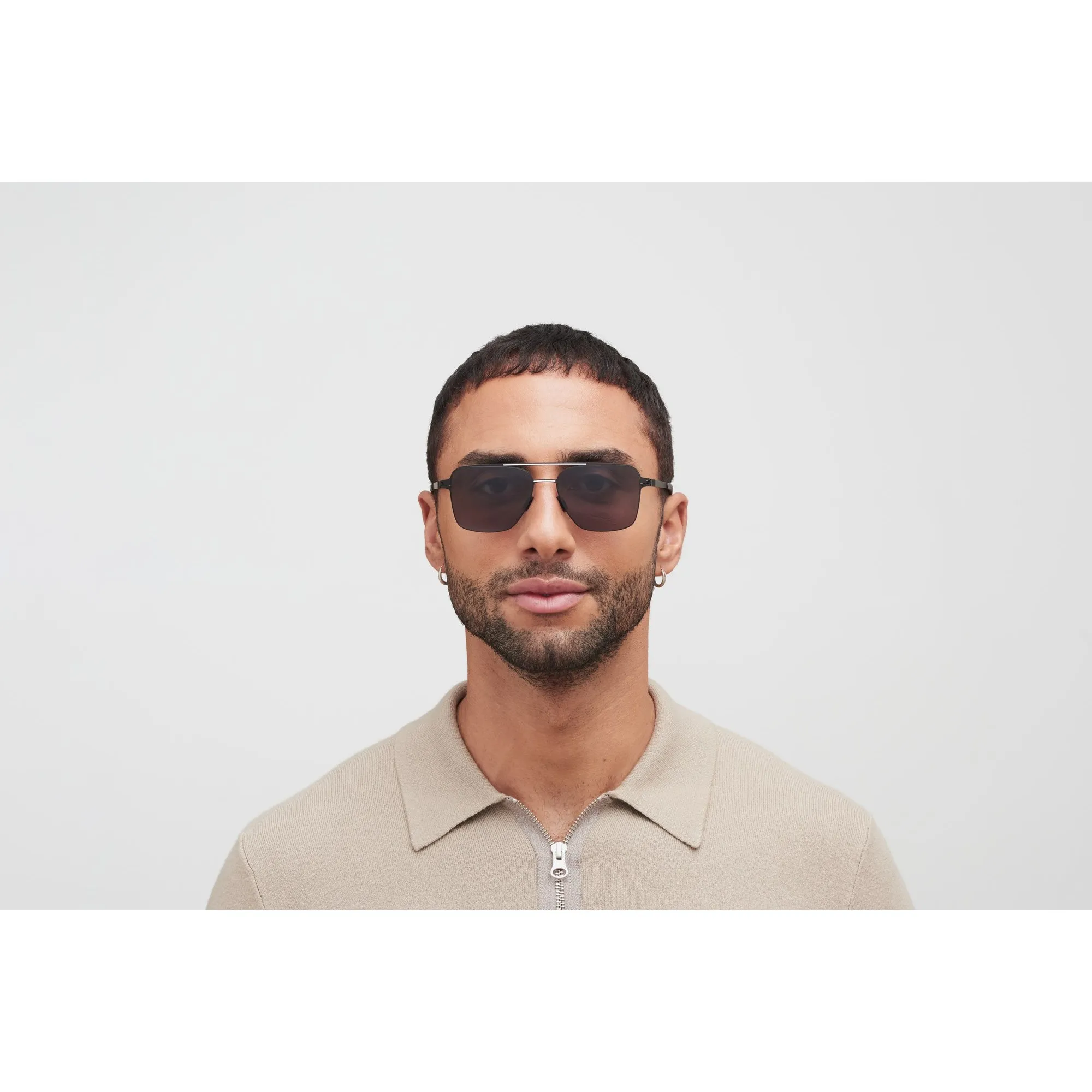   Mykita BERNIE - BK/WH Nero Bianco | Occhiale Da Sole Unisex 