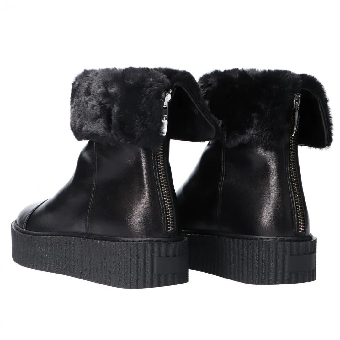 Nappa lamb JQQUD10TNA Nere