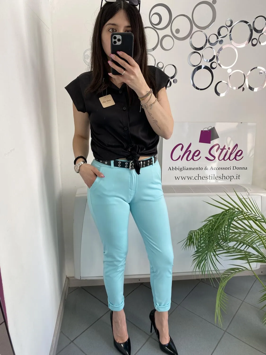NEW Completo acqua in viscosa giacca e pantalone