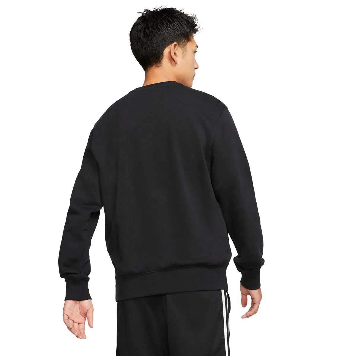 Nike Felpa Girocollo Nsw Club Uomo Nero
