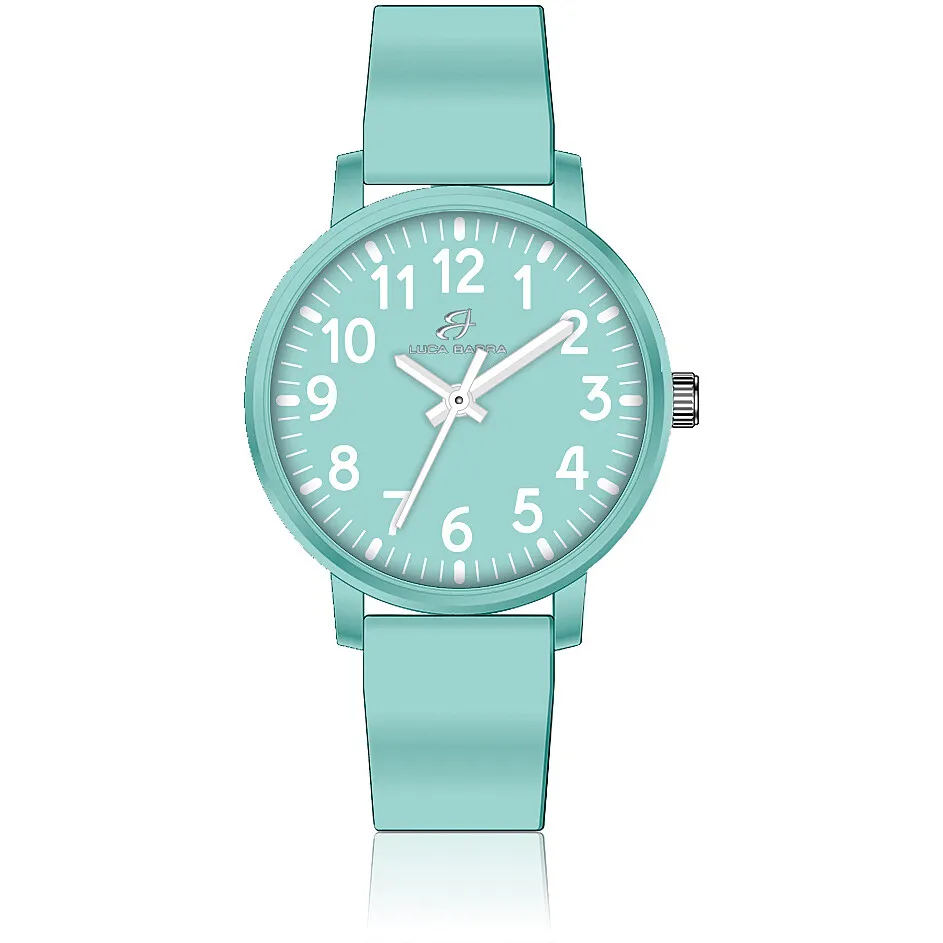 orologio solo tempo bambino Luca Barra Wat Verde