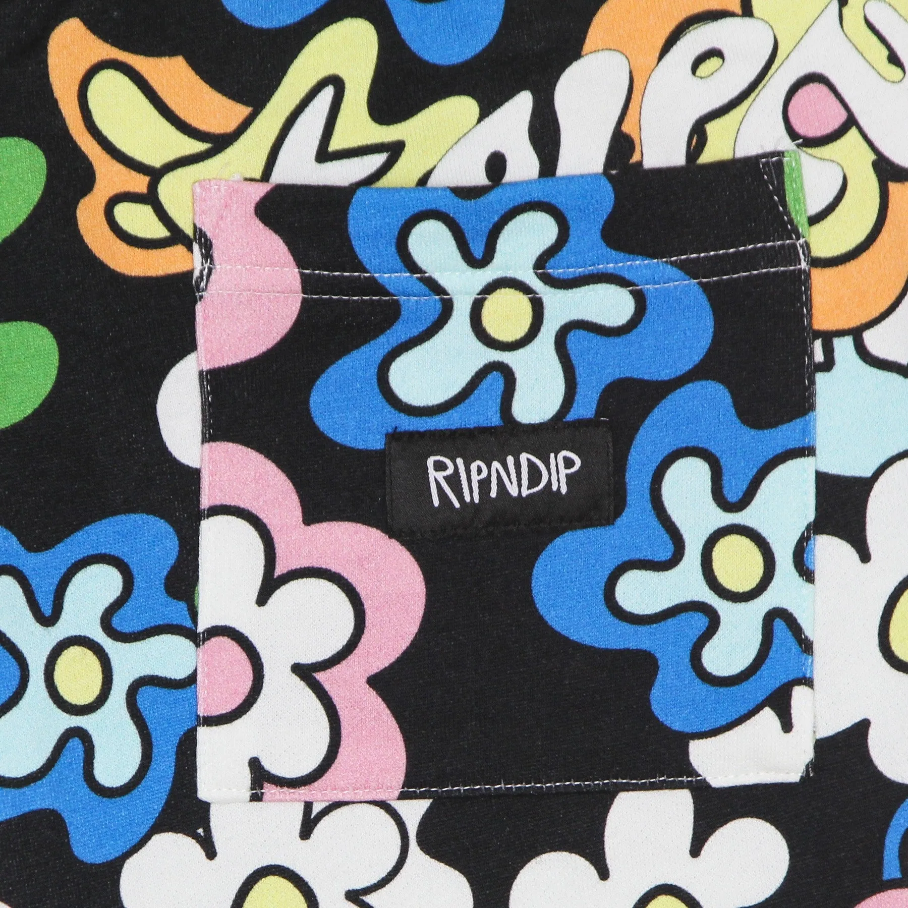 Pantalone Corto Tuta Uomo Flower Child Sweatshorts Multi